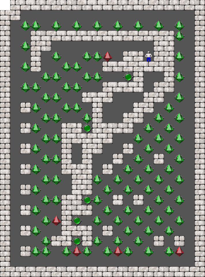 Sokoban Mass Remodel level 851